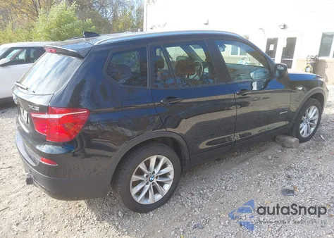2013 BMW X3 xDrive28I from USA, damaged, VIN 5UXWX9C53D0A16802